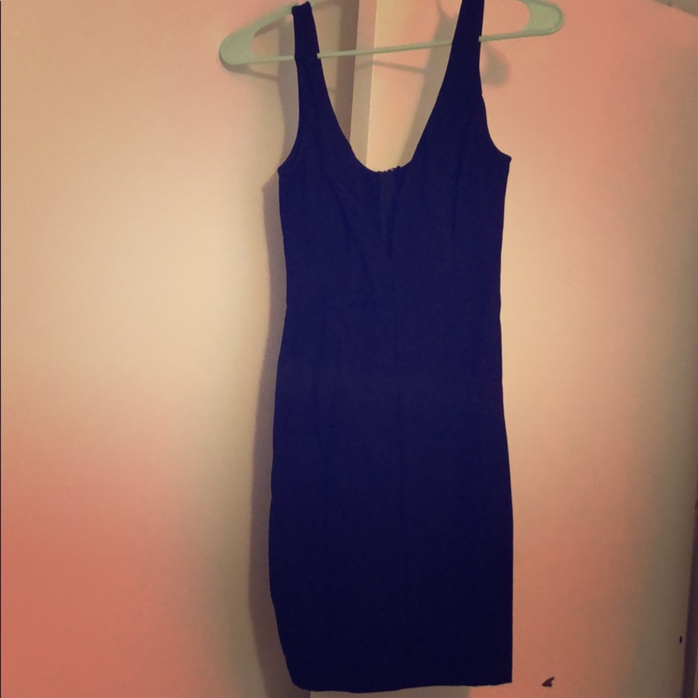 Black cocktail dress